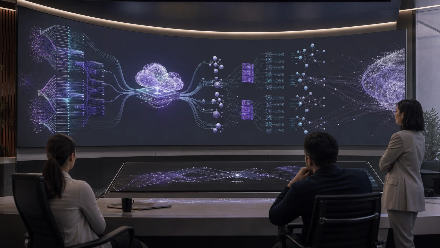 Data, model and infrastructure layers